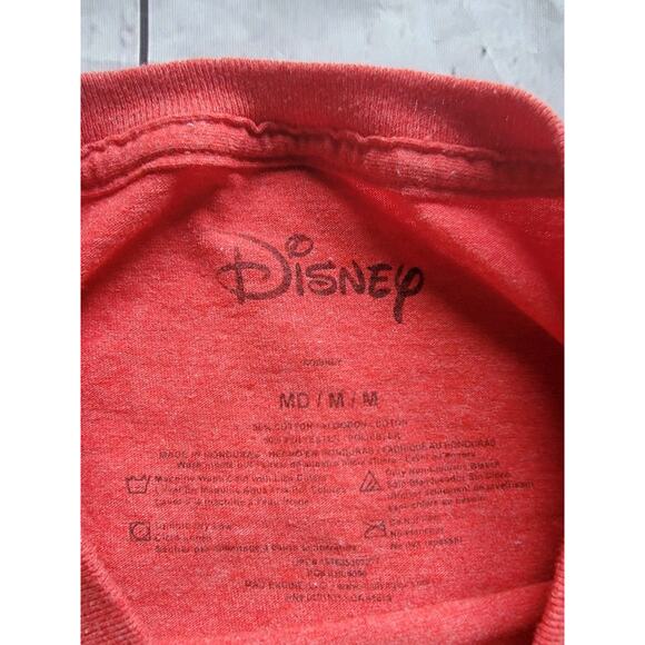 Duck Tales Shirt Mens Medium Red Scrooge McDuck Graphic Disney - Picture 4 of 7